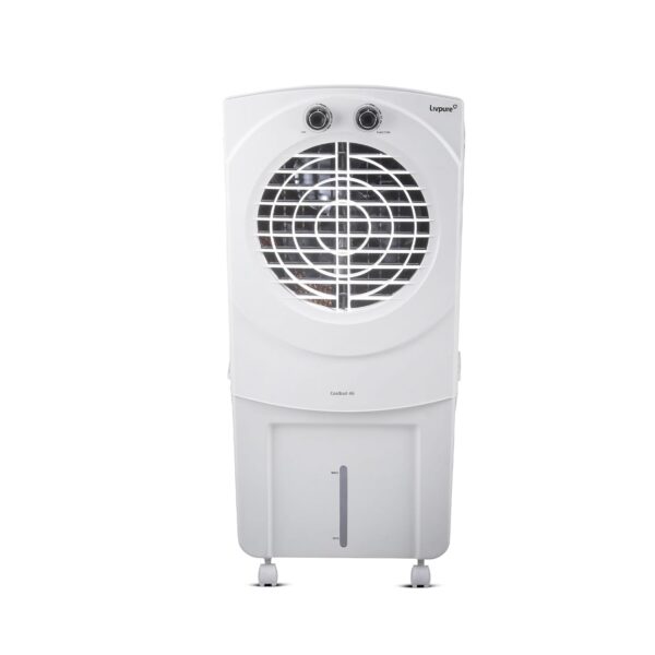 Livpure Coolbud Personal Air Cooler- 46L with High Air Delivery| Motor with Thermal Overload Protection| Antibacterial Honeycomb Pads | Inverter Compatibility| 2 years Warranty