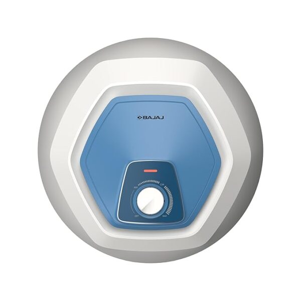 Bajaj Armour Series Contempo 15L Storage Water Heater For Home|5 Star Rated Geyser For Bathroom|Thermo-Knob|Shock Resistant Rust Proof|Child Safety