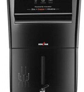 Kenstar Black Pureza. 8 L RO + UF + UV + Copper + Alkaline + Mineralizer Water Purifier  (Black)